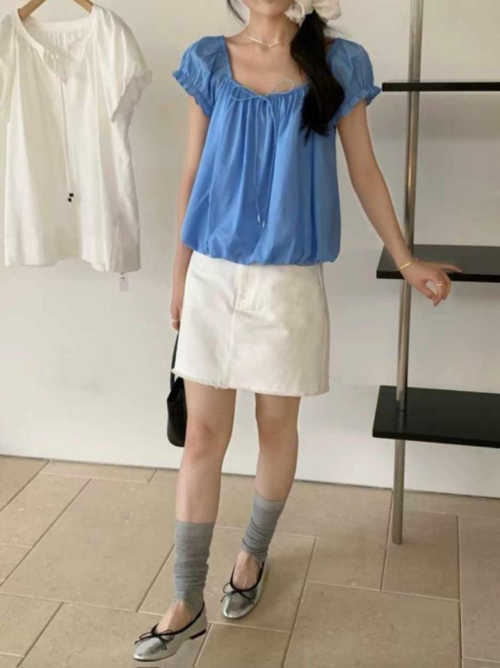 BOBBIE DOLL韓國直郵㊣東大門實拍女裝新款推薦襯衫蕾絲衫BOBBIE DOLL襯衫/蕾絲衫