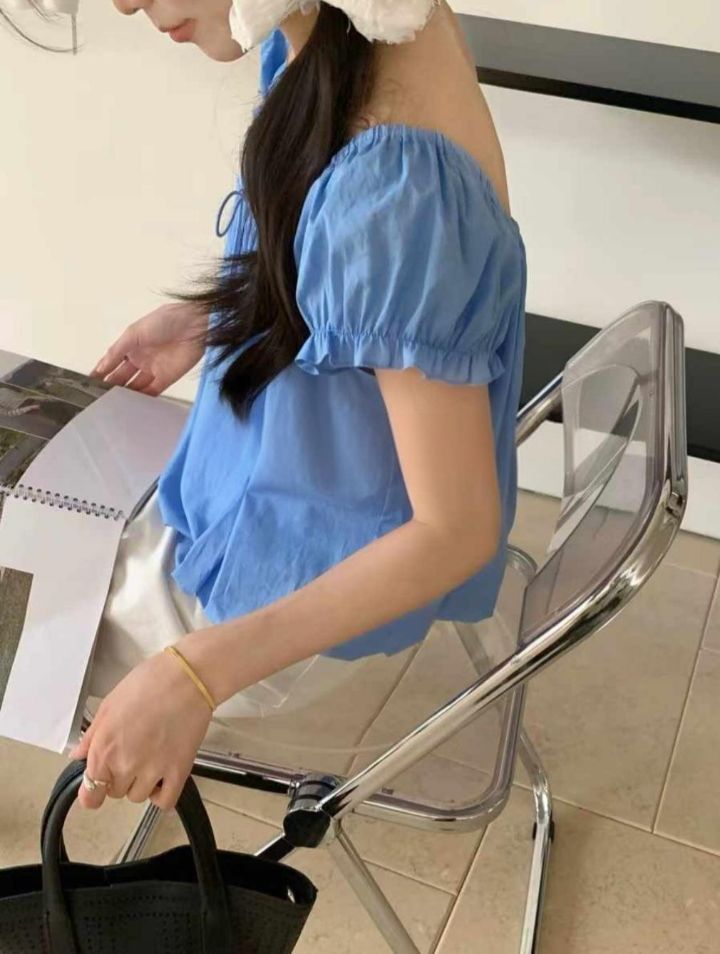 BOBBIE DOLL韓國直郵㊣東大門實拍女裝新款推薦襯衫蕾絲衫BOBBIE DOLL襯衫/蕾絲衫