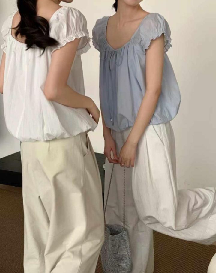 BOBBIE DOLL韓國直郵㊣東大門實拍女裝新款推薦襯衫蕾絲衫BOBBIE DOLL襯衫/蕾絲衫