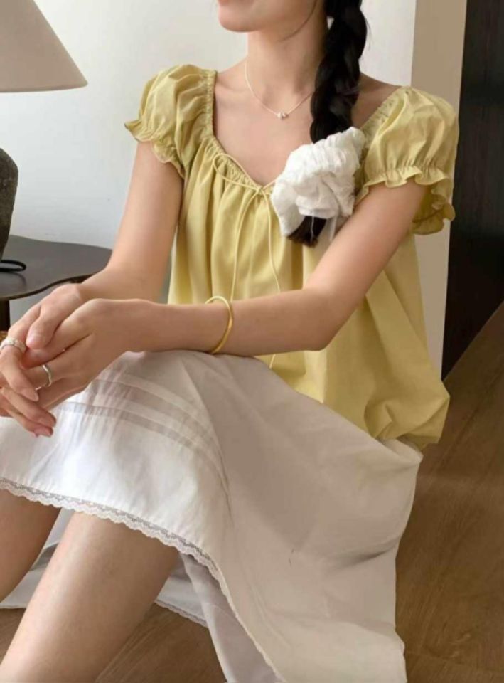 BOBBIE DOLL韓國直郵㊣東大門實拍女裝新款推薦襯衫蕾絲衫BOBBIE DOLL襯衫/蕾絲衫