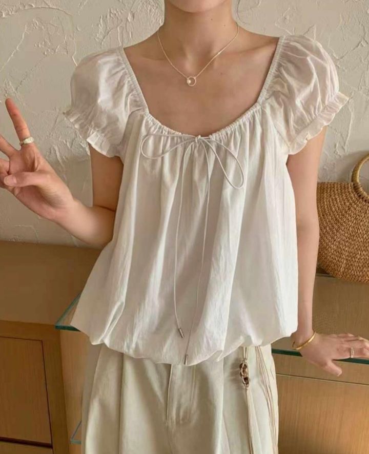 BOBBIE DOLL韓國直郵㊣東大門實拍女裝新款推薦襯衫蕾絲衫BOBBIE DOLL襯衫/蕾絲衫圖色4