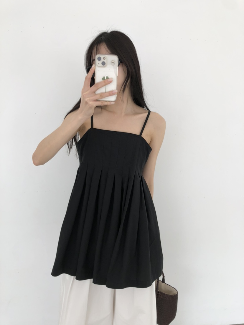 FOSET韓國㊣直郵東大門代購女裝新款推薦25春夏人氣吊帶背心FOSET吊帶/背心