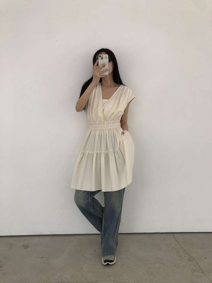 FOSET韓國㊣直郵東大門代購女裝新品休閑推薦人氣25春夏裙子FOSET裙子