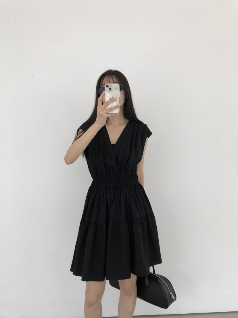 FOSET韓國㊣直郵東大門代購女裝新品休閑推薦人氣25春夏裙子FOSET裙子
