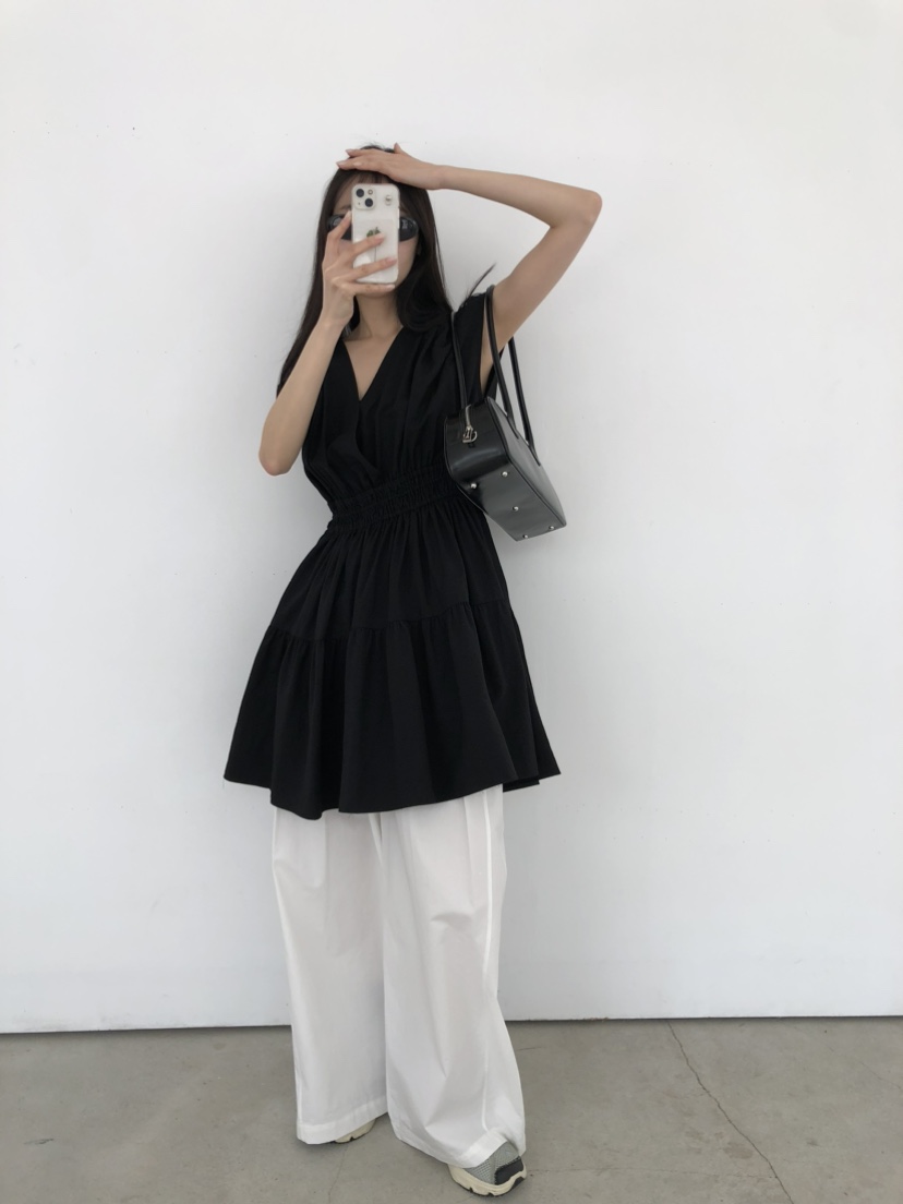 FOSET韓國㊣直郵東大門代購女裝新品休閑推薦人氣25春夏裙子FOSET裙子