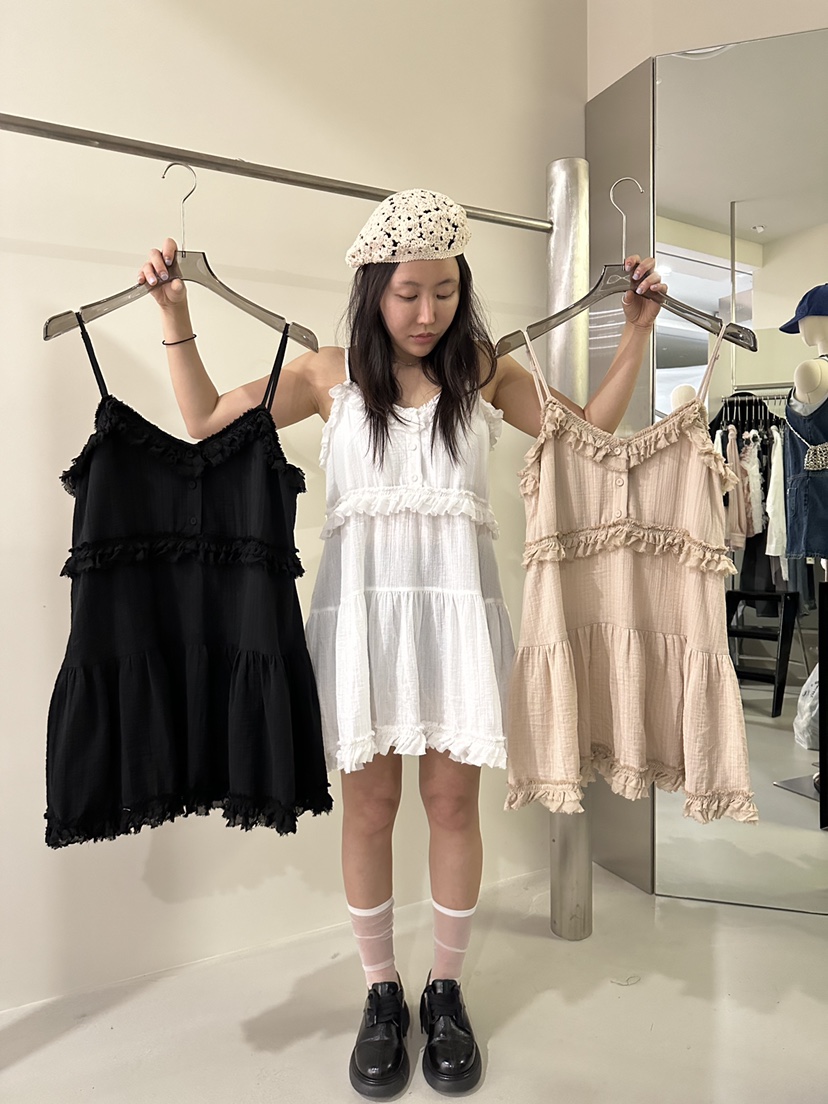 PRETZEL直郵韓國代購㊣女裝新款熱賣推薦25春夏時尚人氣連衣裙PRETZEL連衣裙