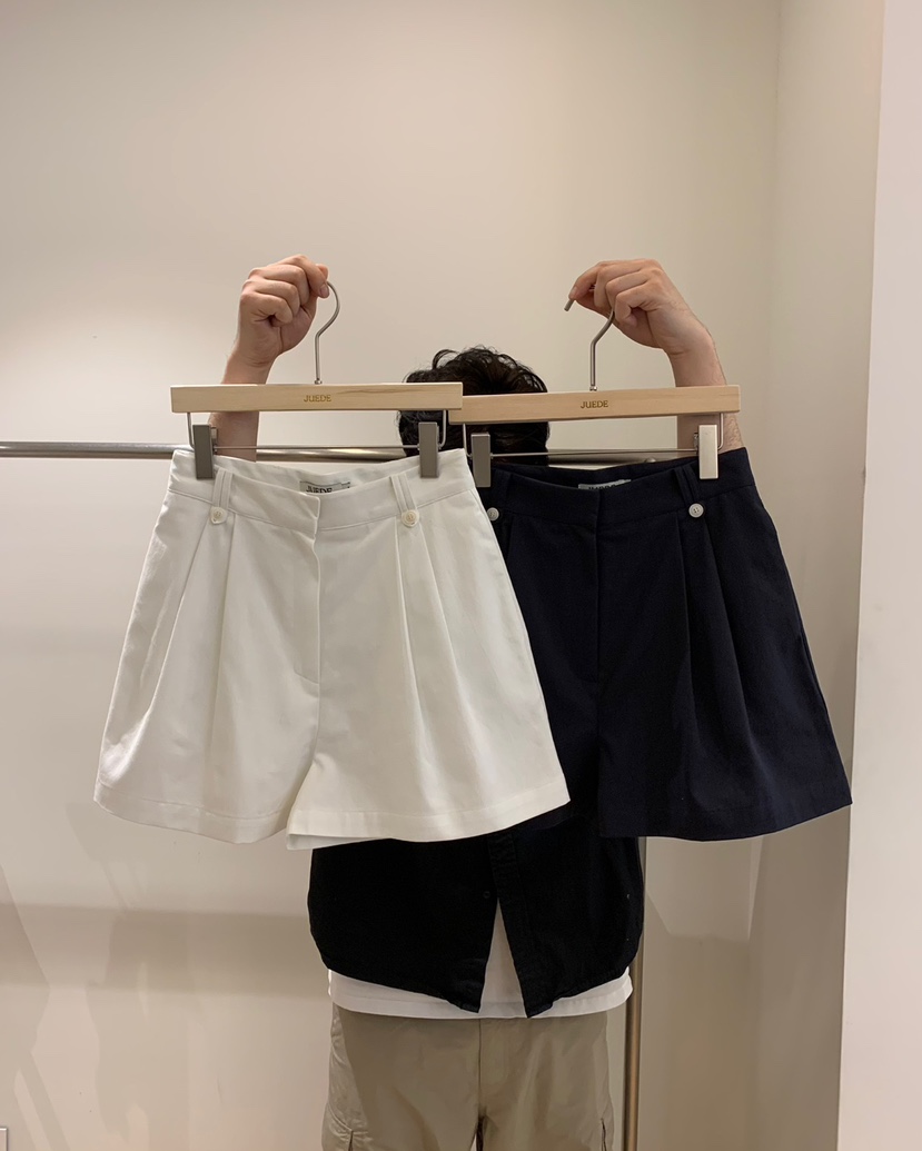 JUEDE(此品牌容易投訴)直郵韓國代購㊣女裝新品時尚25春夏短褲JUEDE短褲