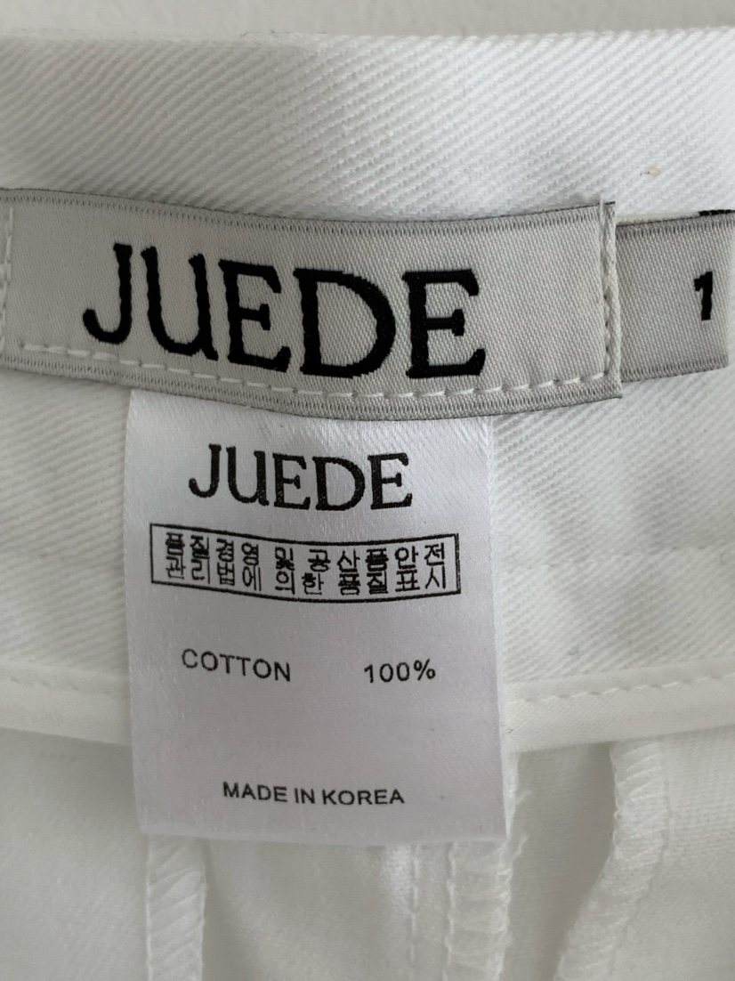 JUEDE(此品牌容易投訴)直郵韓國代購㊣女裝新品時尚25春夏短褲JUEDE短褲