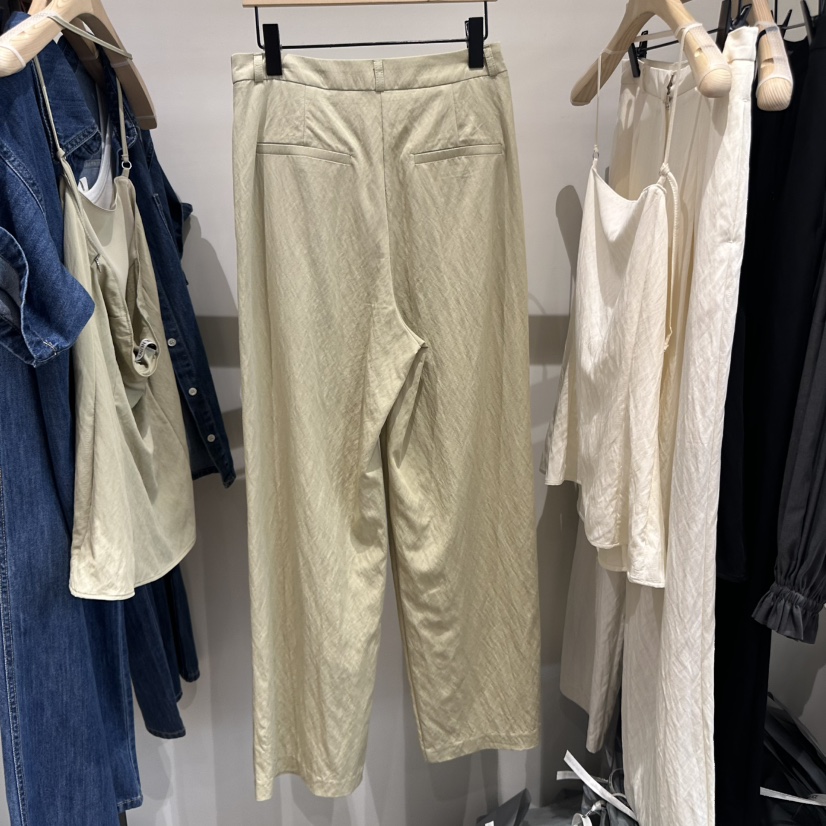 aube nunt直郵韓國代購㊣女裝新品25春夏熱賣休閑人氣休閑褲aube nunt休閑褲