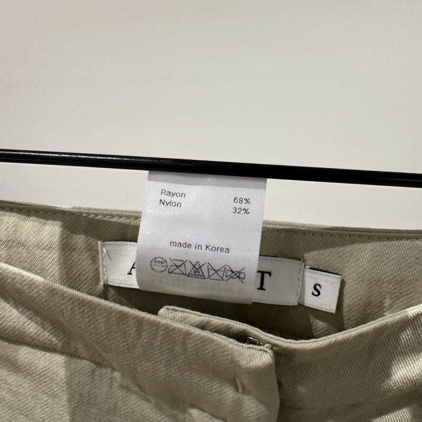 aube nunt直郵韓國代購㊣女裝新品25春夏熱賣休閑人氣休閑褲aube nunt休閑褲
