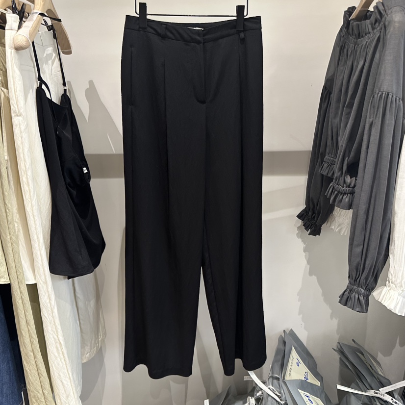aube nunt直郵韓國代購㊣女裝新品25春夏熱賣休閑人氣休閑褲aube nunt休閑褲圖色2