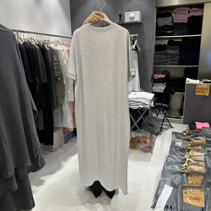 OPEN韓國直郵㊣東大門實拍女裝新品休閑人氣推薦時尚連衣裙OPEN連衣裙
