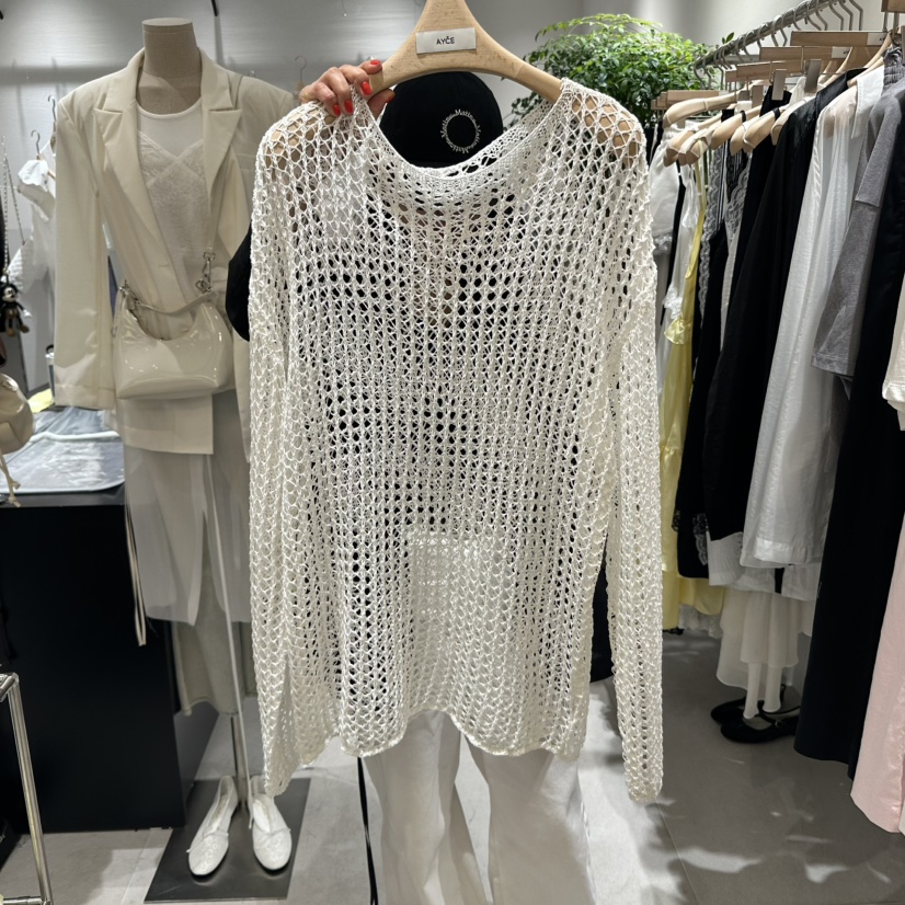AYCE韓國㊣直郵東大門代購女裝新品25春夏休閑時尚人氣針織衫101SHOWROOM/AYCE針織衫圖色1