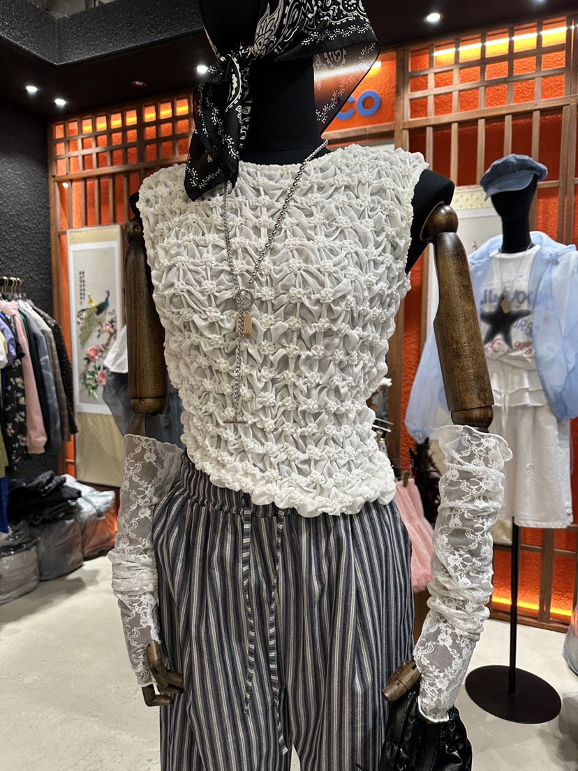 UNICO-p韓國㊣直郵東大門代購女裝新品時尚休閑推薦吊帶背心UNICO-p吊帶/背心圖色2