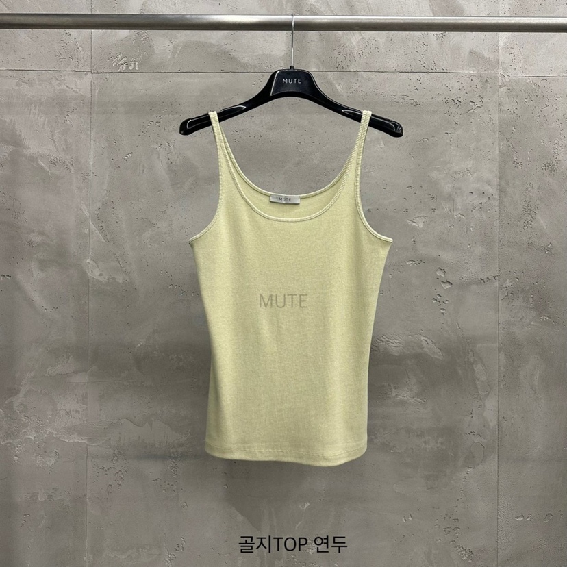 MUTE-P韓國直郵㊣女裝新款推薦人氣時尚休閑熱賣25春夏吊帶背心MUTE吊帶/背心圖色7