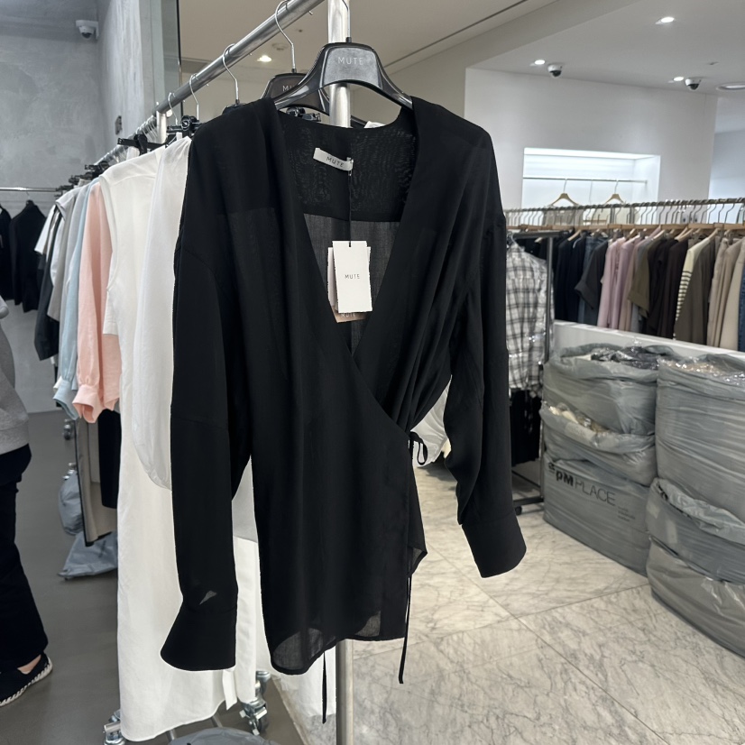 MUTE-P韓國㊣直郵東大門代購女裝新品人氣25春夏襯衫蕾絲衫MUTE襯衫/蕾絲衫圖色5