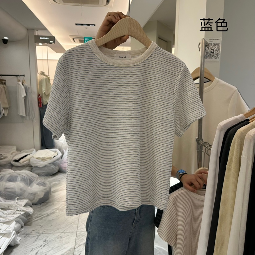 HOUSE OF/DE MERRY直郵韓國代購㊣女裝新品人氣推薦時尚T恤HOUSE OF/DE MERRYT恤