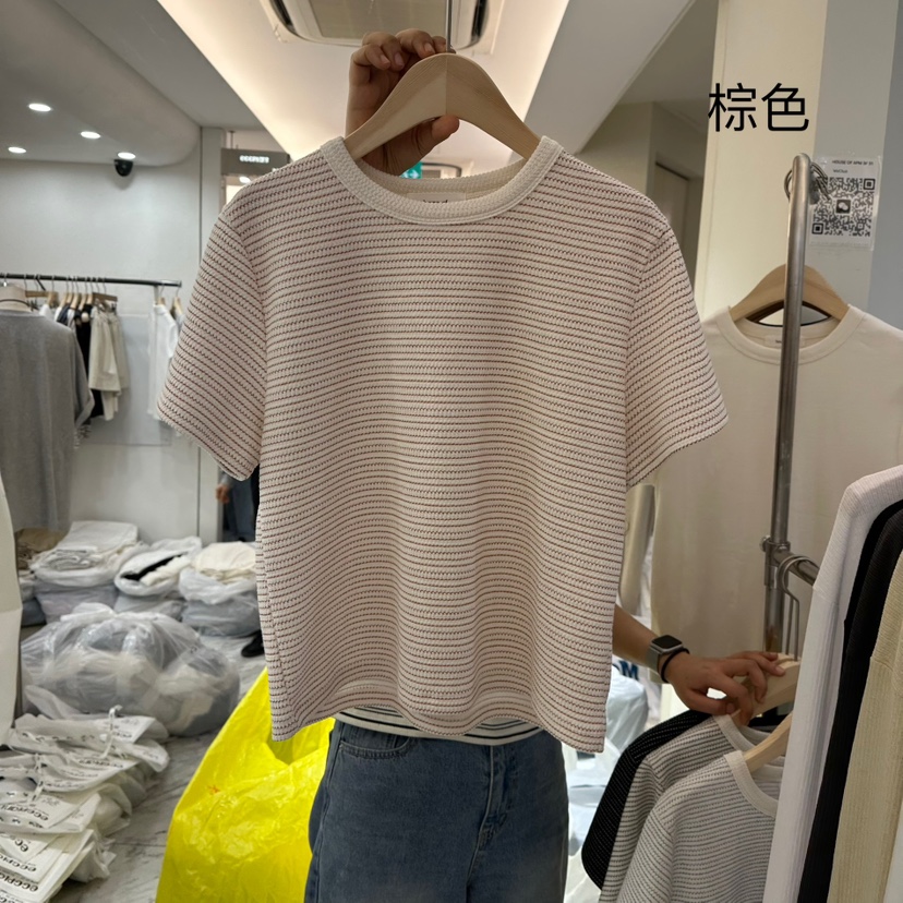 HOUSE OF/DE MERRY直郵韓國代購㊣女裝新品人氣推薦時尚T恤HOUSE OF/DE MERRYT恤圖色2