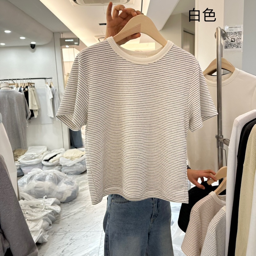 HOUSE OF/DE MERRY直郵韓國代購㊣女裝新品人氣推薦時尚T恤HOUSE OF/DE MERRYT恤圖色3
