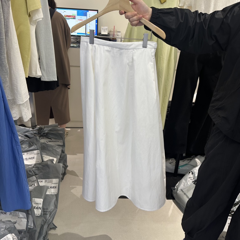 MENTOR直郵韓國代購㊣女裝新品熱賣25春夏人氣時尚推薦長裙MENTOR長裙圖色2