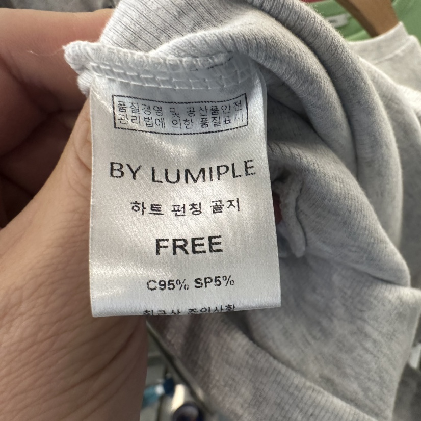 LUMIPLE韓國直郵㊣東大門實拍女裝新品休閑人氣推薦時尚T恤LUMIPLET恤