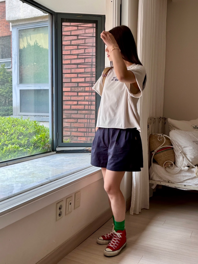 AT NOTE韓國直郵㊣東大門實拍女裝新款人氣時尚25春夏熱賣T恤AT NOTET恤
