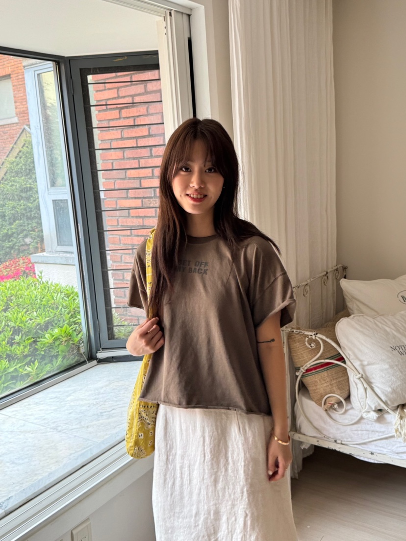 AT NOTE韓國直郵㊣東大門實拍女裝新款人氣時尚25春夏熱賣T恤AT NOTET恤
