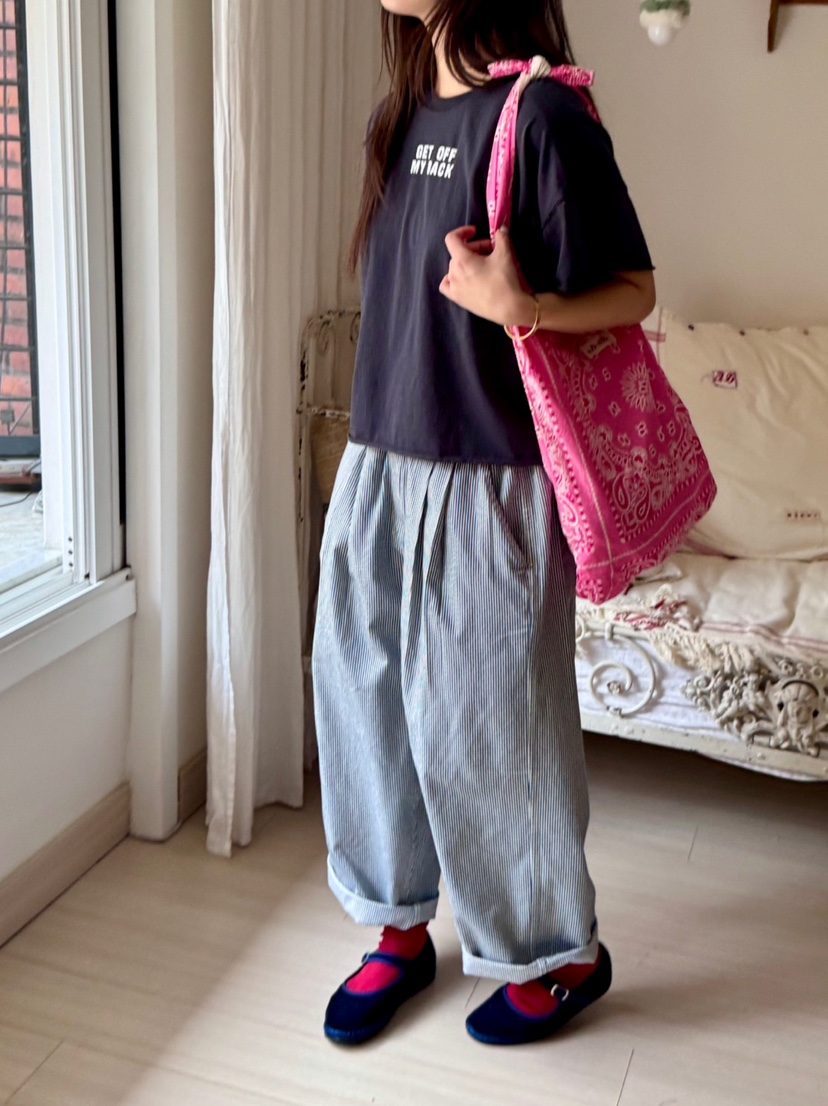 AT NOTE韓國直郵㊣東大門實拍女裝新款人氣時尚25春夏熱賣T恤AT NOTET恤
