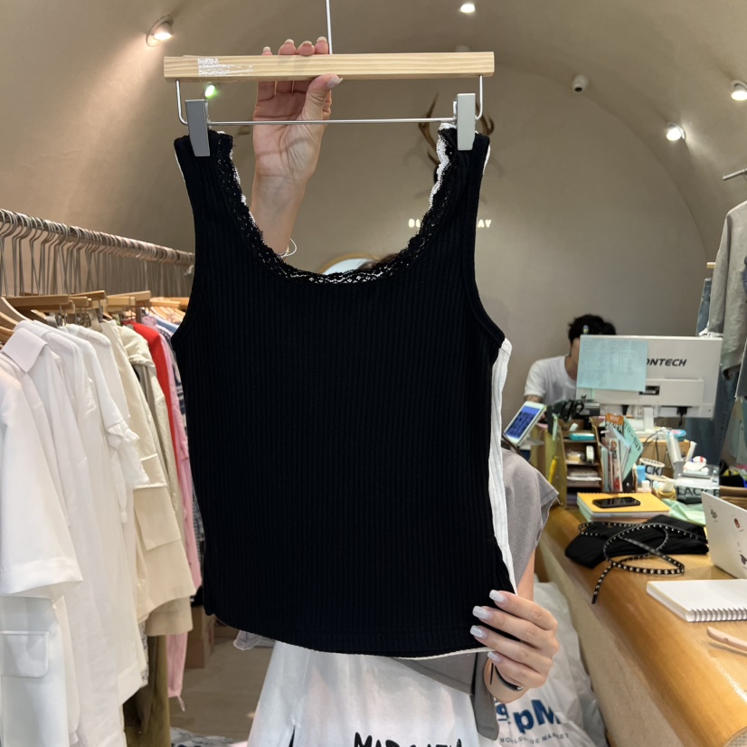 BLACKFRIDAY韓國直郵㊣東大門實拍女裝新品人氣推薦吊帶背心BLACK FRIDAY吊帶/背心