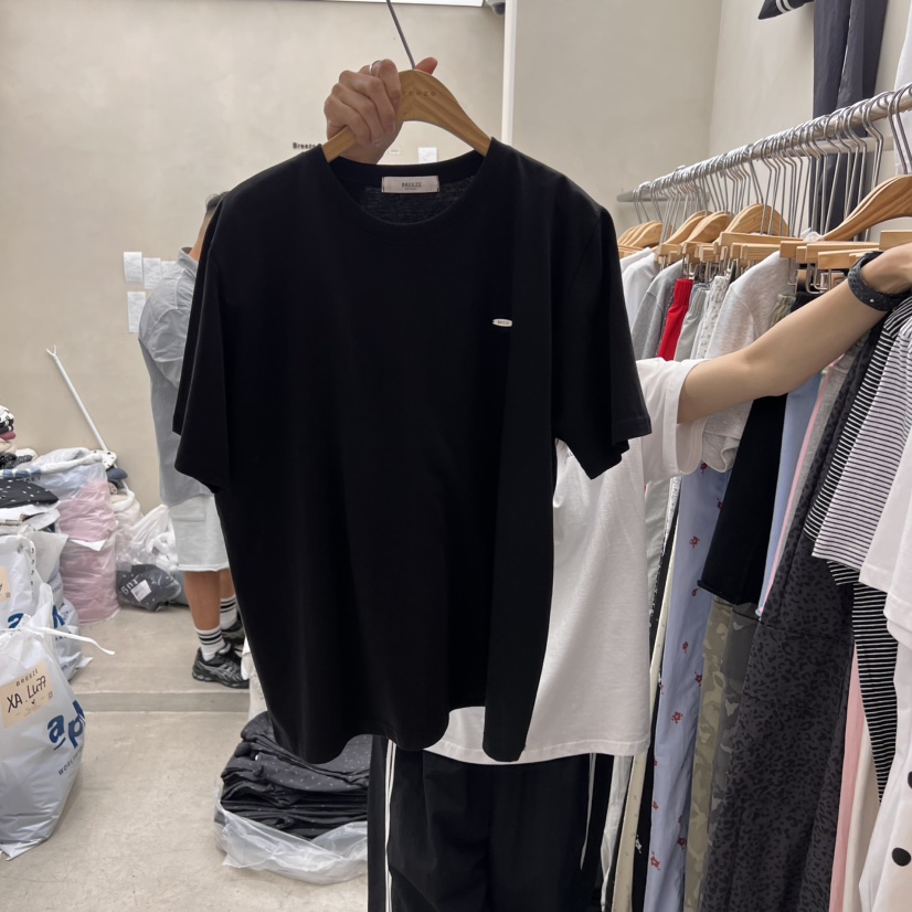 BREEZE韓國直郵㊣女裝新品休閑人氣時尚推薦25春夏熱賣T恤BREEZET恤圖色2