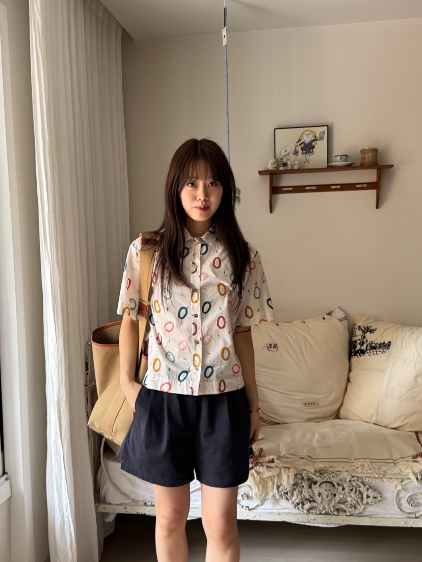 AT NOTE直郵韓國代購㊣女裝新品人氣休閑熱賣推薦襯衫蕾絲衫AT NOTE襯衫/蕾絲衫