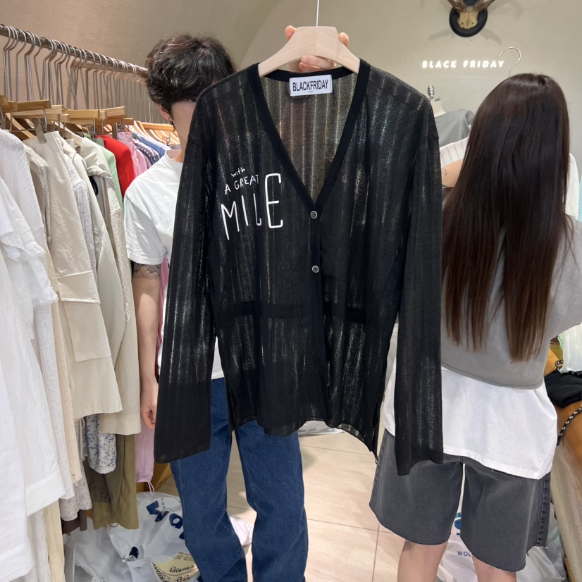 BLACKFRIDAY直郵韓國代購㊣女裝新品推薦熱賣25春夏人氣針織衫BLACK FRIDAY針織衫圖色2