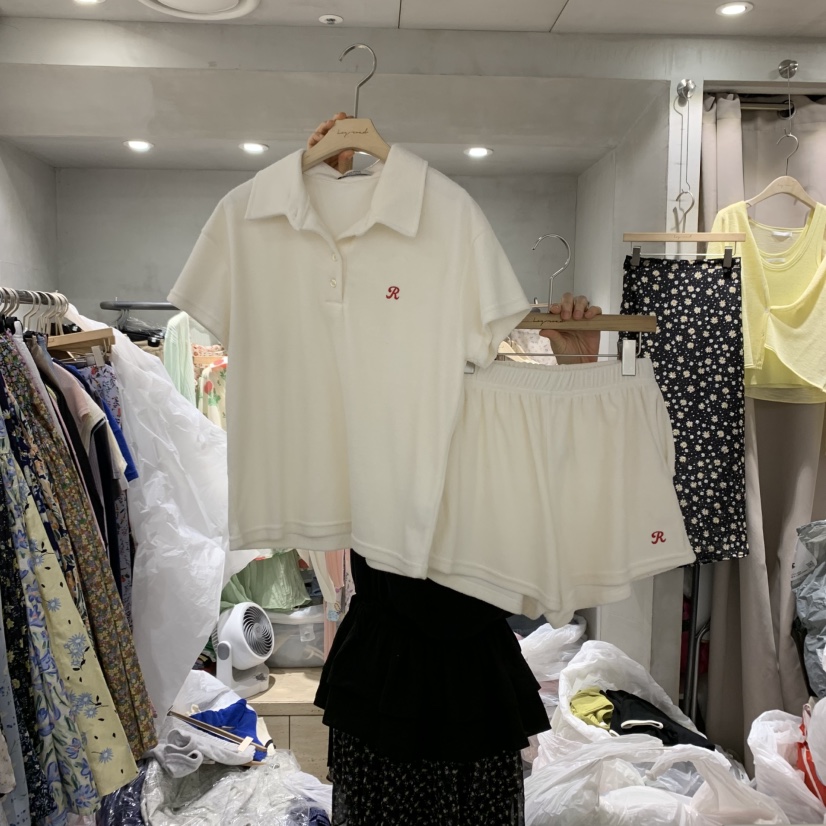 LOGROAD直郵韓國代購㊣女裝新品時尚熱賣人氣休閑25春夏短褲LOG ROAD短褲