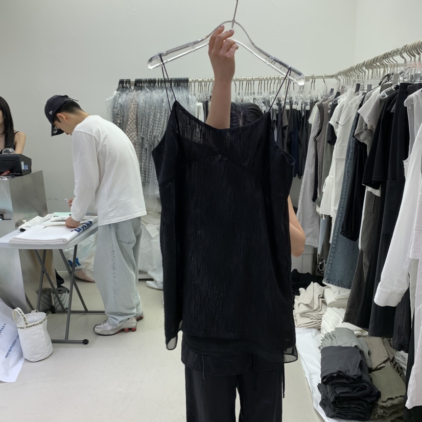 PADO韓國㊣直郵東大門代購女裝新款25春夏推薦人氣休閑連衣裙PADO連衣裙圖色2