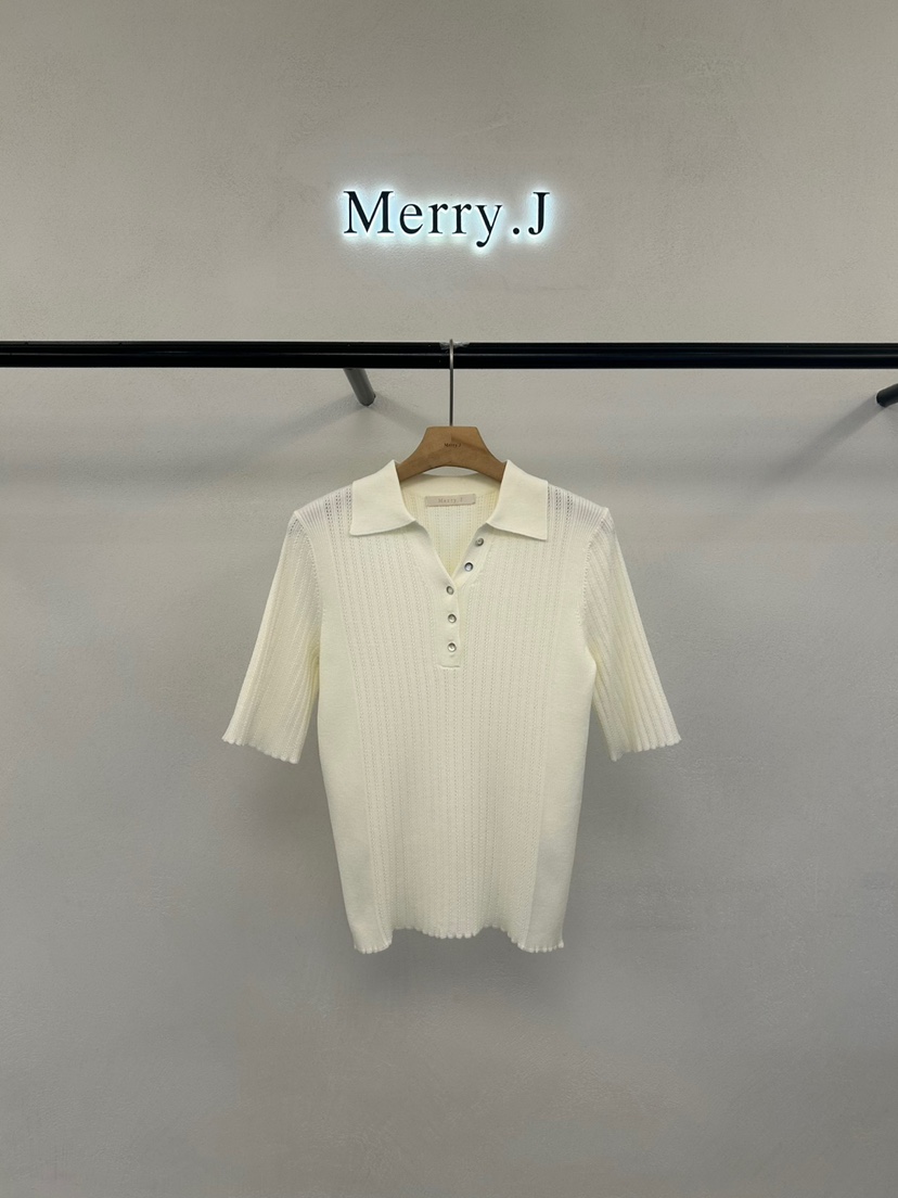 MERRY-J韓國直郵㊣東大門實拍女裝新款休閑人氣25春夏針織衫MERRY-J針織衫圖色2