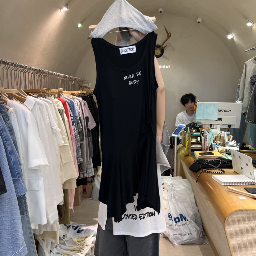 BLACKFRIDAY韓國直郵㊣東大門實拍女裝新款時尚25春夏連衣裙BLACK FRIDAY連衣裙圖色4