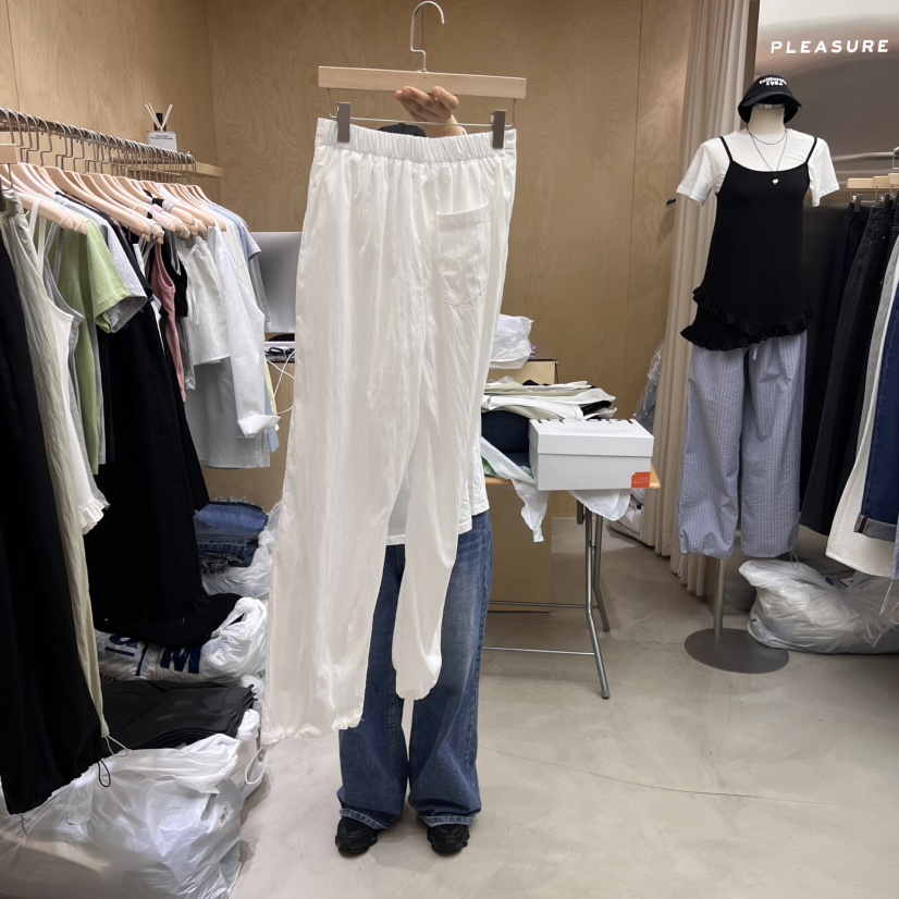 PLEASURE直郵韓國代購㊣女裝新款休閑人氣推薦25春夏休閑褲PLEASURE休閑褲