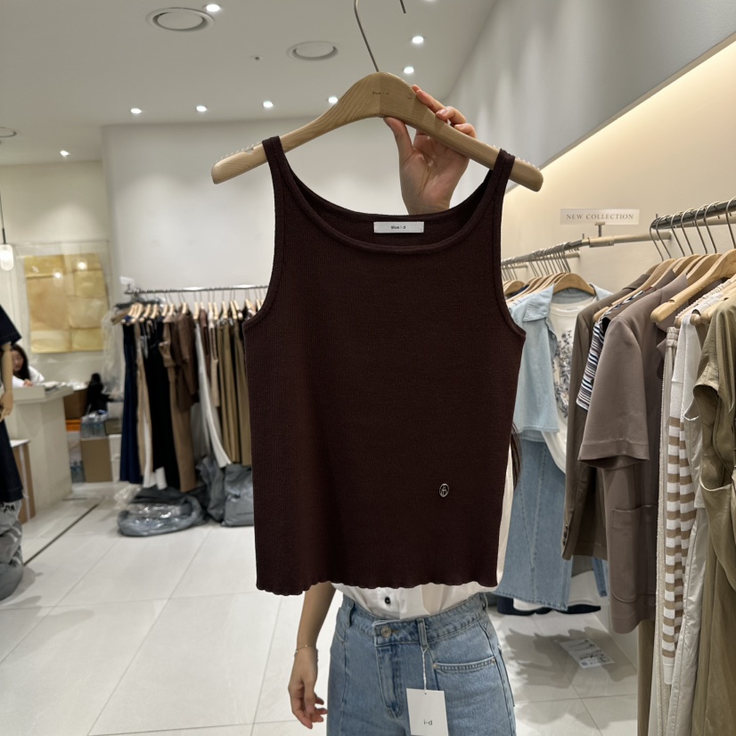 BLUEI-D韓國㊣直郵東大門代購女裝新品休閑人氣時尚吊帶背心Blue i-d吊帶/背心圖色2