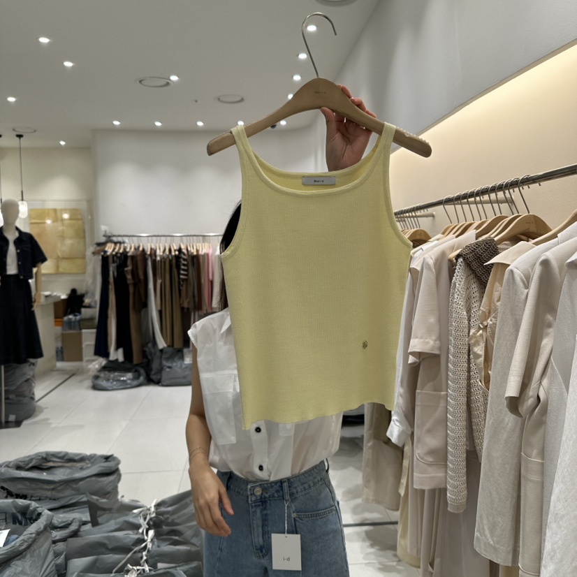 BLUEI-D韓國㊣直郵東大門代購女裝新品休閑人氣時尚吊帶背心Blue i-d吊帶/背心圖色3