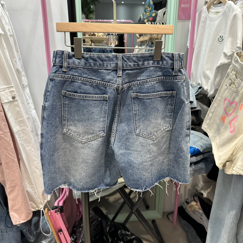 ANNA韓國直郵㊣女裝新品時尚熱賣人氣休閑25春夏推薦短褲ANNA短褲