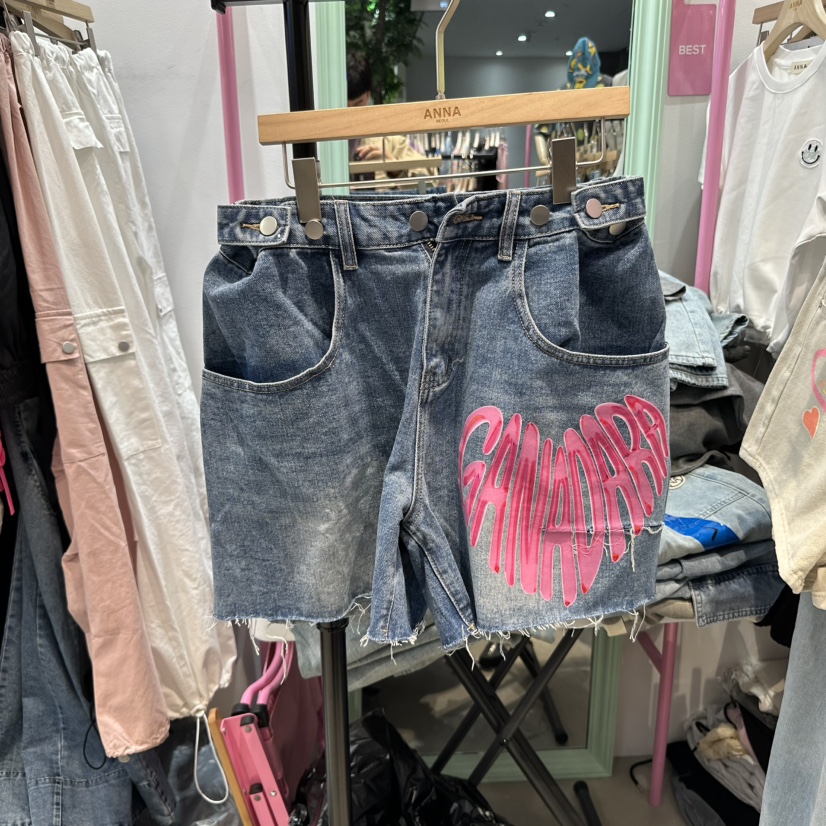 ANNA韓國直郵㊣女裝新品時尚熱賣人氣休閑25春夏推薦短褲ANNA短褲