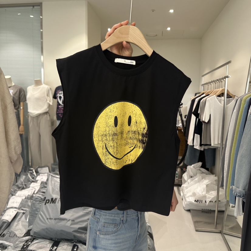 PLAMM韓國直郵㊣女裝新款熱賣推薦時尚25春夏休閑人氣吊帶背心PLAMM吊帶/背心圖色2