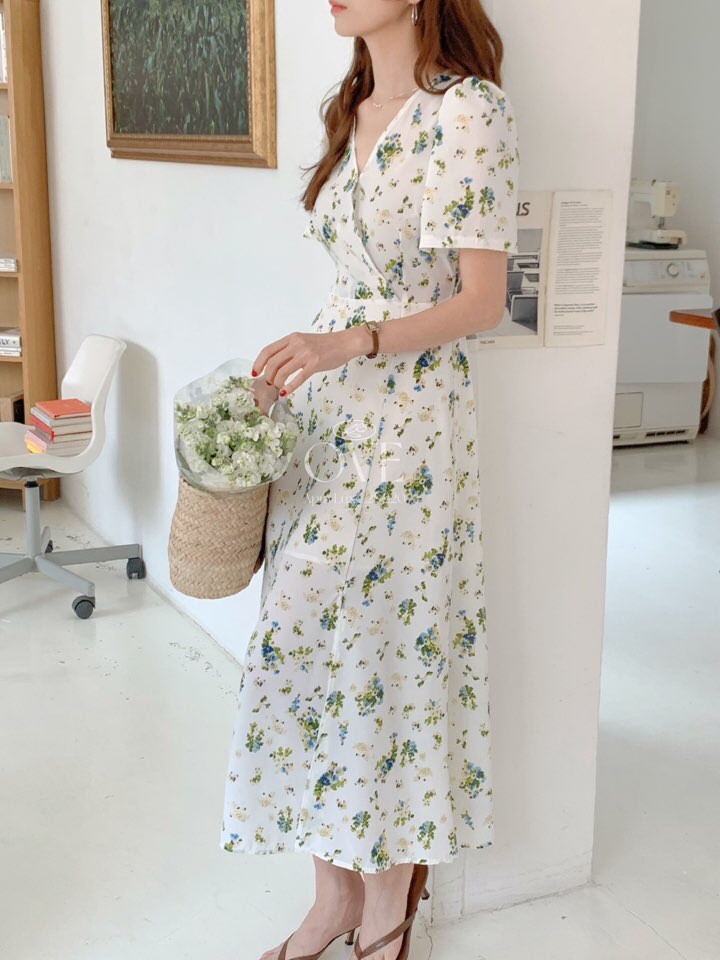 OVE韓國直郵㊣女裝新品熱賣時尚25春夏推薦休閑人氣連衣裙OVE連衣裙