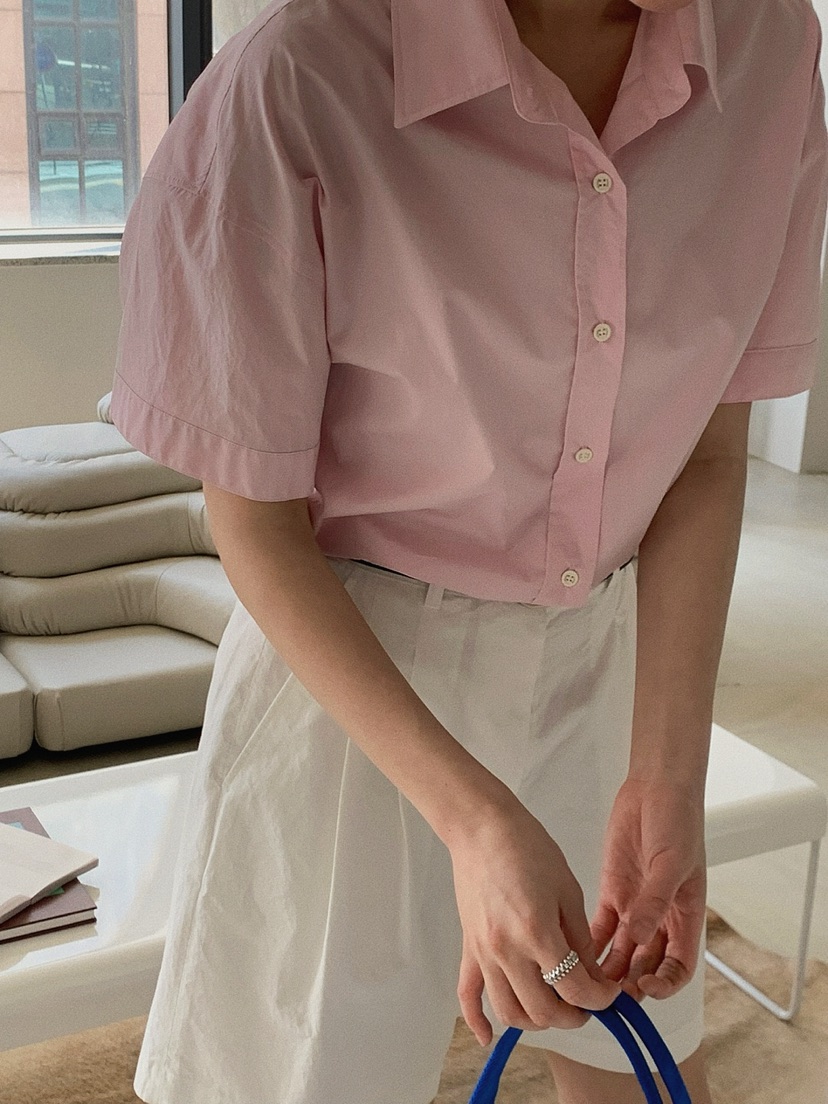 REGULARLY/PLACOR韓國直郵㊣東大門實拍女裝新品人氣襯衫蕾絲衫棉質REGULARLY/PLACOR襯衫/蕾絲衫