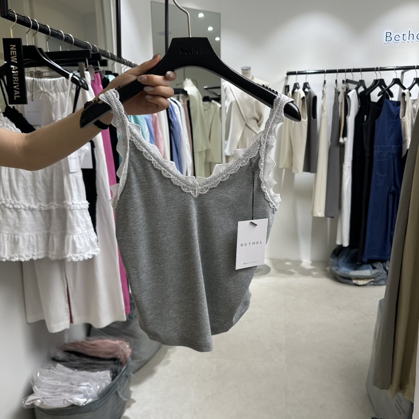 BETHEL韓國㊣直郵東大門代購女裝新款時尚人氣熱賣吊帶背心BETHEL吊帶/背心圖色3