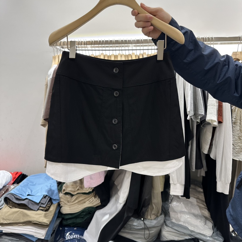 URBANSTORY/REMAKING直郵韓國代購㊣女裝新款熱賣25春夏短裙Remaking/URBANSTORY短裙圖色3