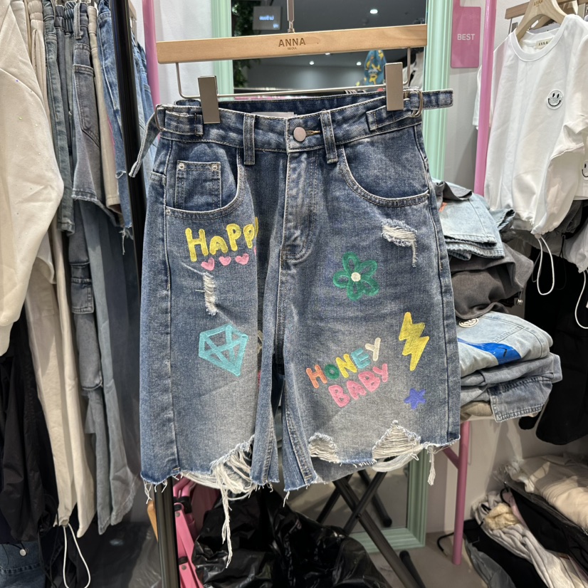 ANNA直郵韓國代購㊣女裝新品推薦休閑人氣25春夏熱賣時尚短褲ANNA短褲