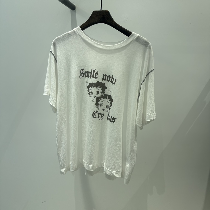 JANE BIRKIN韓國直郵㊣女裝新款熱賣推薦休閑時尚25春夏T恤JANE BIRKIN設計師品牌T恤圖色3
