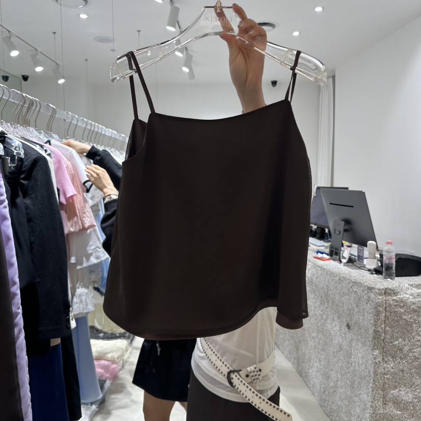 NEROLI 36直郵韓國代購㊣女裝新品休閑時尚推薦25春夏吊帶背心NEROLI 36吊帶/背心圖色2