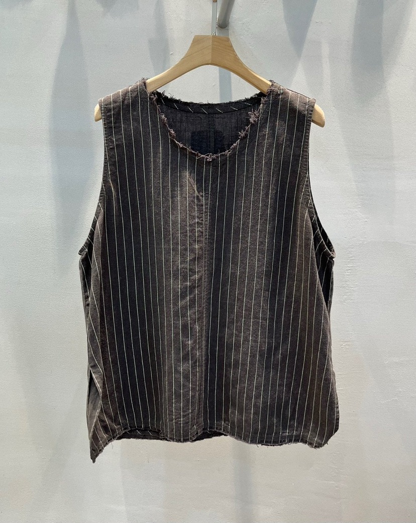 1 2ILLY-S直郵韓國代購㊣女裝新款時尚熱賣25春夏吊帶背心亞麻1 2ILLY/THE SIL吊帶/背心圖色2